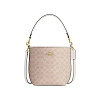 Сумка Coach ведро (Gold/Sand/Chalk)